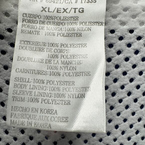 Vintage Indianapolis Colts Jacket Mens XL Blue Full Zip Mesh Lined NFL Reebok - Picture 8 of 10